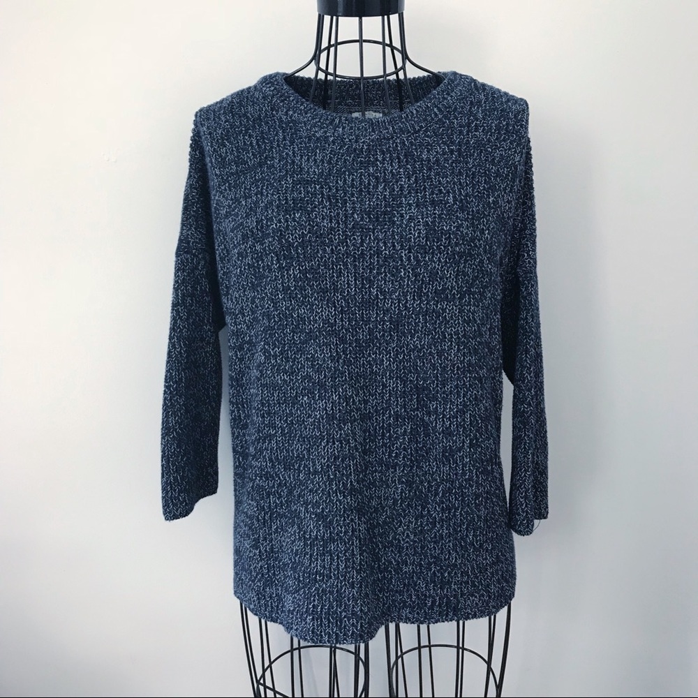 Sonoma |  Shaker Crew Neck Heathered Sweater